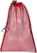 Bolsa para Equipamento Esportivo Equinox em Nylon Tela 28x41 cm Vermelha