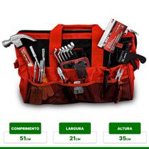 Bolsa Para Ferramentas Com 18 Bolsos 3185 Mtx Tamanho: 51Cm X 21Cm X 36Cm Bolsa Para Ferramentas Com 18 Bolsos 3185 Mtx Tamanho: 51Cm X 21Cm X 36Cm