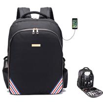 Bolsa para Ferramentas de Barbeiro NIHANEH - Com Porta USB - Preta Bolsa para Ferramentas de Barbeiro NIHANEH - Com Porta USB - Preta