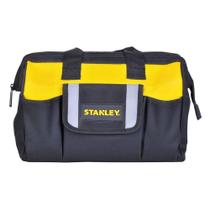 Bolsa para Ferramentas Stanley, Tecido Denier com Plástico Impermeável, Preto e Amarelo - STST512114