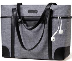 Bolsa para laptop Chase Chic Waterproof Classic Teacher's Tote 15,6 polegadas