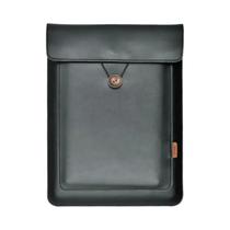 Bolsa Para Laptop De Couro PU De Dupla Camada De 14 Polegadas Para MacBook pro M1 M2 E Huawei