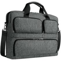 Bolsa para laptop DOMISO, maleta de negócios de 17 polegadas com alça de ombro