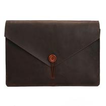 Bolsa para Laptop e Tablet Universal em Couro Legítimo - 12"