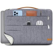 Bolsa para laptop KINGSLONG 17-17,3" Slim à prova de choque cinza
