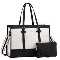 Bolsa para Laptop LOVEVOOK de Canvas para Mulheres - 15,6" com Bolsa de Mão Bolsa para Laptop LOVEVOOK de Canvas para Mulheres - 15,6" com Bolsa de Mão