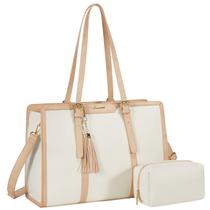 Bolsa para laptop LOVEVOOK de lona leve de 15,6 polegadas para mulheres