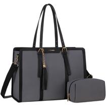 Bolsa para laptop LOVEVOOK de lona leve de 15,6 polegadas para mulheres