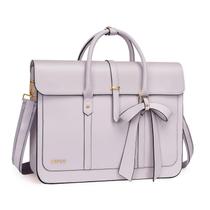Bolsa para laptop MOSISO PU Leather 13-14 polegadas para mulheres