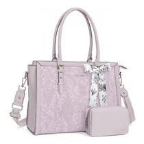 Bolsa para laptop MOSISO PU Leather Tote 17-17.3" para mulheres Bolsa para laptop MOSISO PU Leather Tote 17-17.3" para mulheres