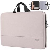 Bolsa para laptop Ytonet de 15,6 polegadas resistente à água para mulheres rosa