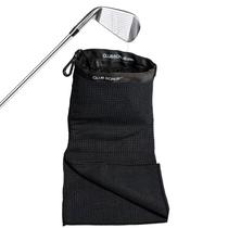 Bolsa para limpeza de tacos de golfe e bolas Club Scrub Black Bolsa para limpeza de tacos de golfe e bolas Club Scrub Black