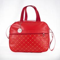 Bolsa para Maternidade Vermelho e Dourado c/Medalha - 1 pç Bolsa para Maternidade Vermelho e Dourado c/Medalha - 1 pç