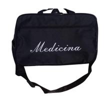 Bolsa Para Medicina Com Alça De Mão E Ombro Preta