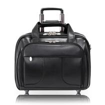 Bolsa para Notebook McKleinUSA Chicago 17" em Couro com Rodas Destacáveis Bolsa para Notebook McKleinUSA Chicago 17" em Couro com Rodas Destacáveis