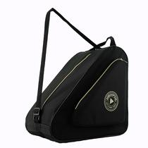 Bolsa para patins HEXIFUL preta e dourada impermeável de grande capacidade Bolsa para patins HEXIFUL preta e dourada impermeável de grande capacidade