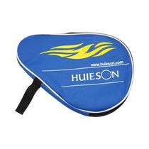 Bolsa Para Raquete De Tênis De Mesa Em Tecido Oxford Preto E Azul 30x20cm Com Espuma Protetora Para Bolsa Para Raquete De Tênis De Mesa Em Tecido Oxford Preto E Azul 30x20cm Com Espuma Protetora Para