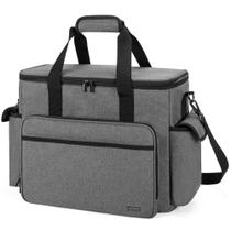 Bolsa para Scrapbook Trunab Grande con Manga Acolchada para Laptop Gris