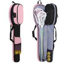 Bolsa para Taco de Lacrosse GOBUROS com Compartimento Acolchoado para Tênis 117 cm Bolsa para Taco de Lacrosse GOBUROS com Compartimento Acolchoado para Tênis 117 cm