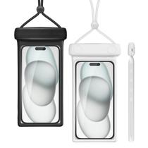 Bolsa para telefone Wellhouse Waterproof IPX8 7 polegadas, pacote com 2