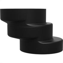 Bolsa Para Vaso Astra Excentrica Plastica Preta Bs12/As