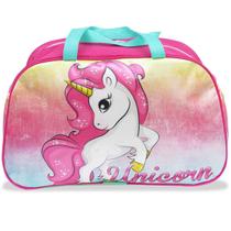 Bolsa Para Viagem Unicórnio Fantasy Infantil