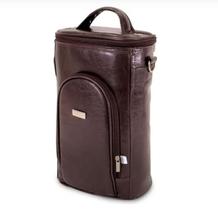 Bolsa Para Vinho Térmica - Wine Deluxe Marrom Para 2Garrafas - Polar Store