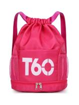 Bolsa Passeio Academia Nylon Saco Lukas F516 - Pink