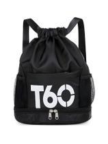 Bolsa Passeio Academia Nylon Saco Lukas F516 - Preto