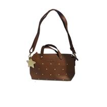 Bolsa Passeio Elegante Bau Rebecca Bonbon Marrom