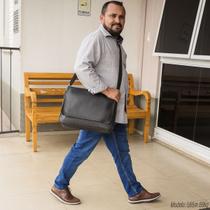 Bolsa Pasta Carteiro Masculina Transversal Ombro Executiva Trabalho Notebook Resistente Bolsa Pasta Carteiro Masculina Transversal Ombro Executiva Trabalho Notebook Resistente