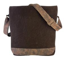 Bolsa Pasta Carteiro Reforçada Unissex Casual Escolar Trabalho Bolsa Pasta Carteiro Reforçada Unissex Casual Escolar Trabalho