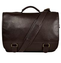 Bolsa Pasta Executiva De Couro Masculina Notebook Documentos