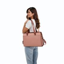 Bolsa Pasta Executiva Feminina Notebook Veryrio Alça Mão
