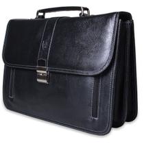 Bolsa Pasta Executiva Social Masculina Couro Artlux 1209