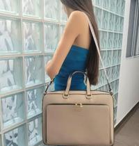 Bolsa Pasta Feminina Executiva Porta Notebook Tiracolo - VeryRio