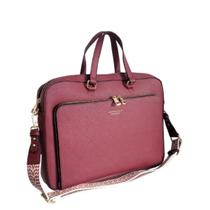 Bolsa Pasta Feminina Executiva Porta Notebook Tiracolo