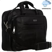 Bolsa Pasta Maleta Notebook Grande Couro Masculino Executiva Impermeável