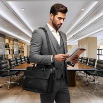 Bolsa Pasta Notebook Executiva Com Alça Transversal Ideal Para O Dia a Dia Trabalho Faculdade Resistente Design Exclusivo