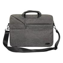 Bolsa Pasta para Notebook Grande Masculina Maleta Executiva Dex NB-01 Cinza