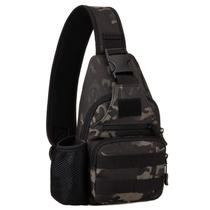 Bolsa peitoral BAIGIO Tactical Military Impermeável em Nylon Bolsa peitoral BAIGIO Tactical Military Impermeável em Nylon