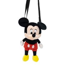 Bolsa Pelúcia Mickey 22cm