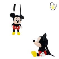 Bolsa Pelúcia Mickey 30cm - Disney
