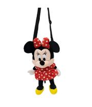 Bolsa Pelúcia Minnie 23cm - Disney - Taimes