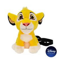 Bolsa Pelúcia Simba Rei Leão 20cm - Disney Original - 1 Un - Rizzo Bolsa Pelúcia Simba Rei Leão 20cm - Disney Original - 1 Un - Rizzo