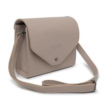 Bolsa Pequena Alça Transversal Lara Mini Bag Vegatta Vegana Sintético Caqui Bolsa Pequena Alça Transversal Lara Mini Bag Vegatta Vegana Sintético Caqui