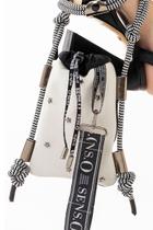 Bolsa pequena Bag Pocket para celular Couro Legítimo Off White Constelação Bolsa pequena Bag Pocket para celular Couro Legítimo Off White Constelação