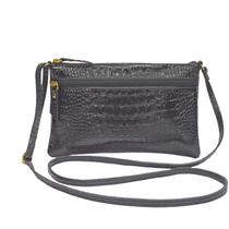 Bolsa Pequena Couro Legitimo Feminina Transversal Compacta Madamix