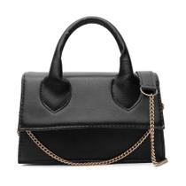 Bolsa Pequena De Mão Preta Feminina Casual Com Alça Transversal Modinha Moderna