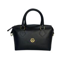 Bolsa pequena em couro emmy - preta